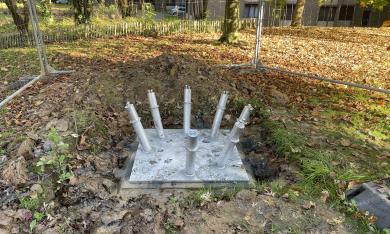 Socle d'une structure