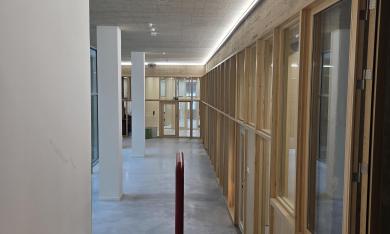Vue des bureaux de la SISP