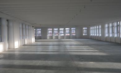 Vue intérieur avant travaux du bâtiment