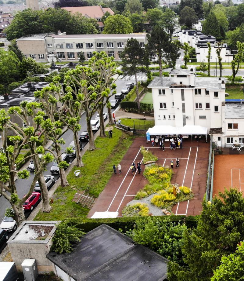 Vue sur la Cité Kapelleveld d'ABC